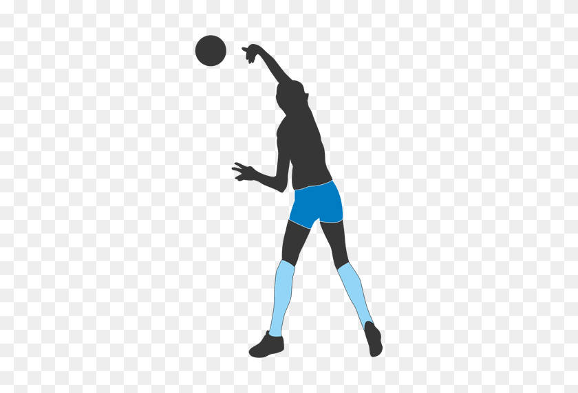 512x512 Mujer Jugador De Voleibol - Jugador De Voleibol Png