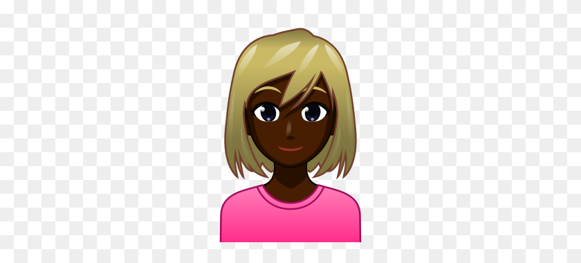 320x320 Woman With Blond Hair - Blond Hair PNG