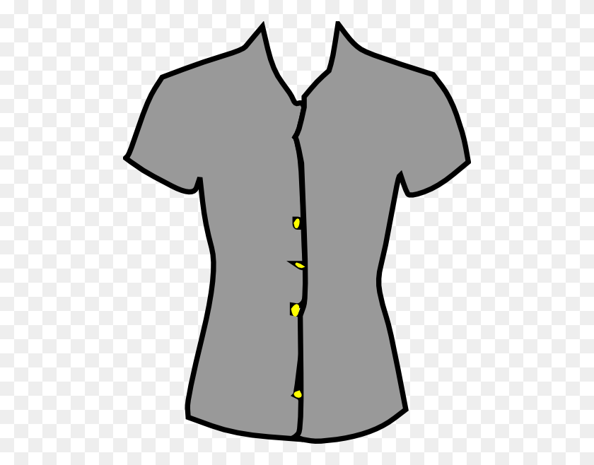 492x598 Women Blouse Clothing Png, Clip Art For Web - Shirt And Pants Clipart