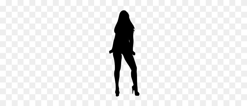 300x300 Women Clipart - Woman Clipart Black And White