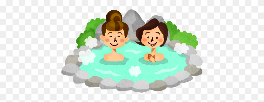 450x265 Women In Hot Spring Free Clipart Illustrations - Hot Woman PNG