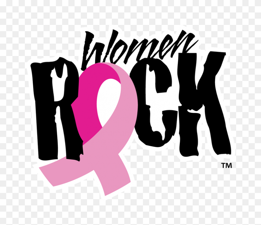800x681 Women Rock, Inc Giving Hope Making A Difference Defeating - Breast Cancer Awareness Ribbon PNG