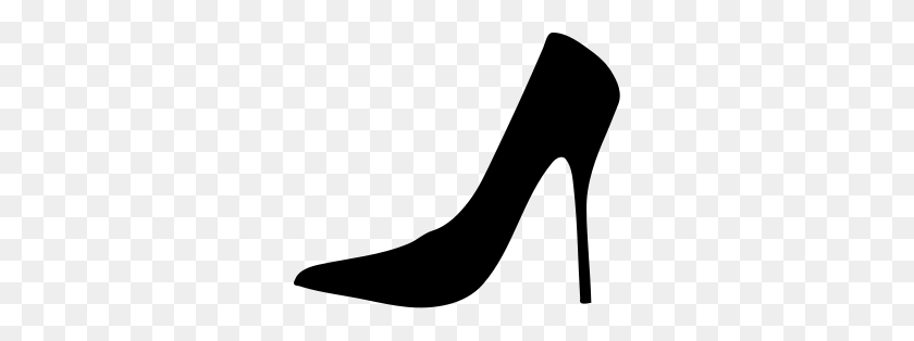 300x254 Imágenes Prediseñadas De Silueta De Zapatos De Mujer, Imágenes Prediseñadas Vectoriales En Línea, Realeza - Imágenes Prediseñadas De Zapatillas En Blanco Y Negro