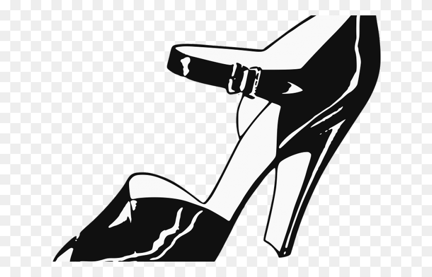 640x480 Women Shoes Clipart Female Shoe - Womens Shoes Clipart