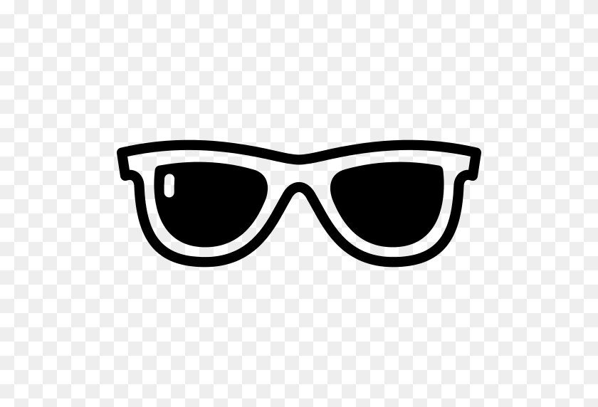 512x512 Women Sunglasses Png Icon - Black Sunglasses PNG