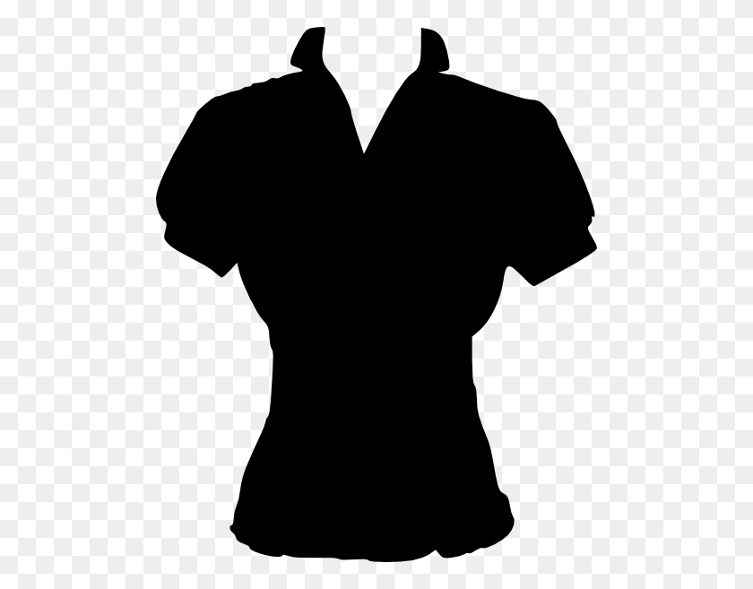 492x597 Clipart De Ropa Para Mujer - Clipart De Vestido Negro