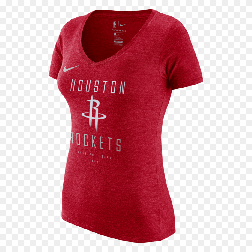 1024x1024 Mujer Houston Rockets Nike Hou Logo Tee Rocketsshop - Houston Rockets Png