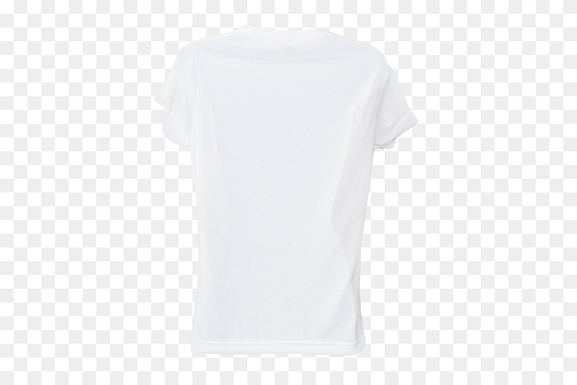 500x500 Женская Легкая Белая Футболка - Белая Рубашка Png
