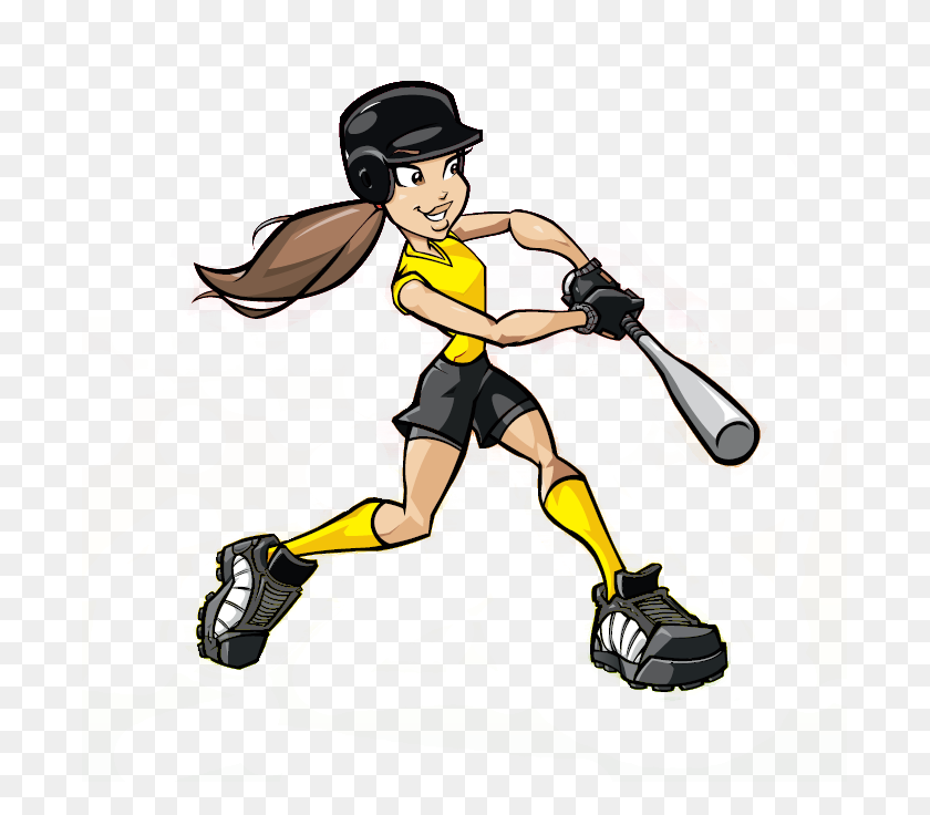 691x676 Womens Softball Clipart Clip Art Images - Yellow Softball Clipart