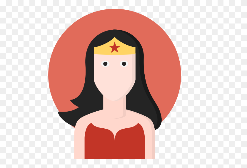 512x512 Wonder Women Icon With Png And Vector Format For Free Unlimited - Wonder Clipart