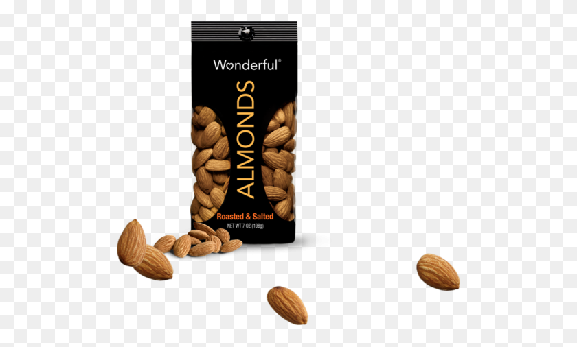 500x446 Wonderful Almonds Kbb Nuts Pvt Ltd Comerciante, Proveedor De Servicios - Almendras Png