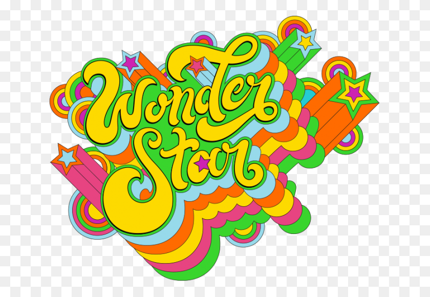 864x576 Wonderstar - Mono Volador Clipart