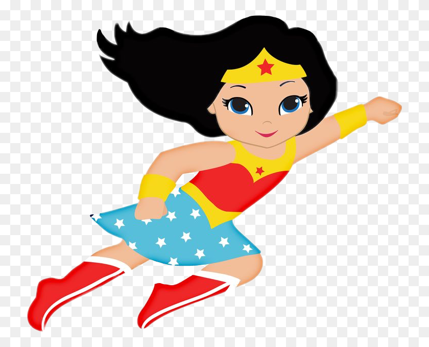 735x619 Чудо-Женщина Супергерой Суперженщина Freetoedit - Суперженщина Клипарт
