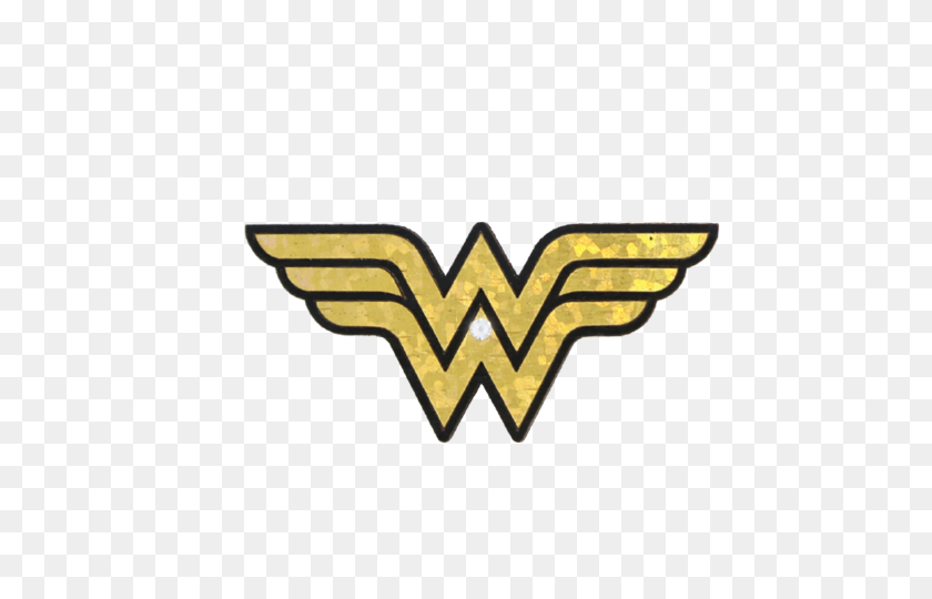 480x480 Wood Mood Stickers - Wonder Woman Logo PNG