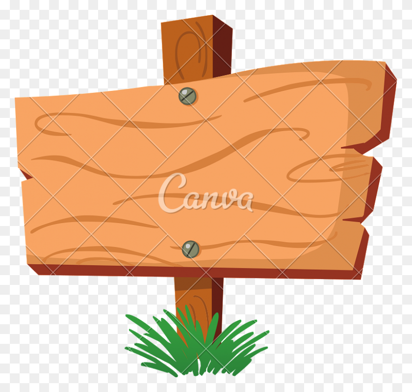 800x757 Wood Plank Sign - Wood Plank PNG