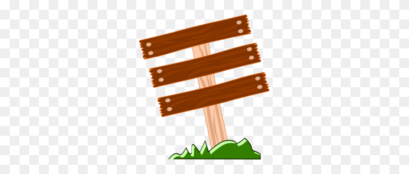 267x299 Wood Sign Clip Art - Lumber Clipart