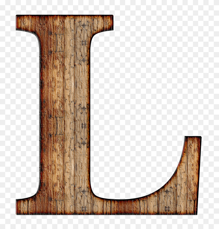 1218x1280 Wooden Capital Letter L Transparent Png - Wood PNG