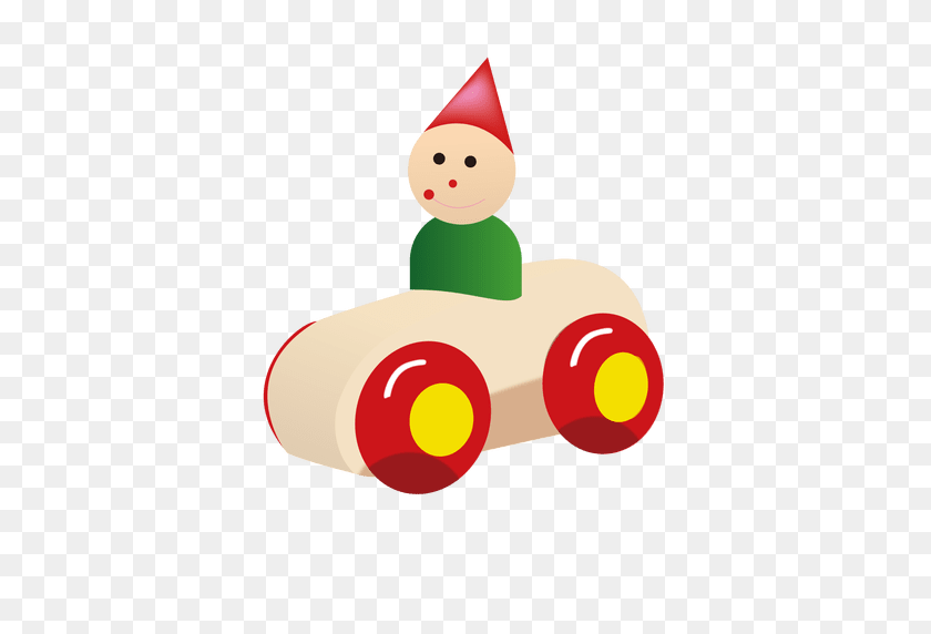 512x512 Wooden Car - Toy Car PNG