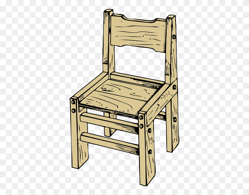 370x600 Wooden Chair Png Clip Arts For Web - Wood Plank Clipart