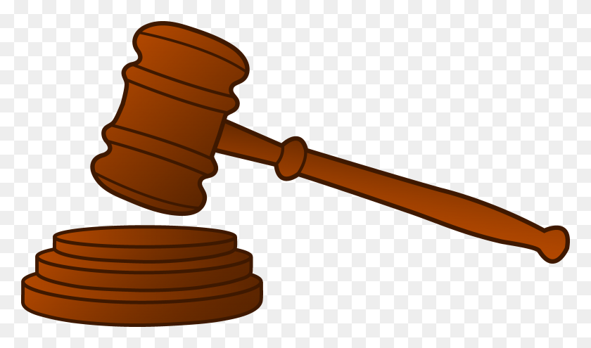 5208x2910 Wooden Court Gavel - Wood Background Clipart