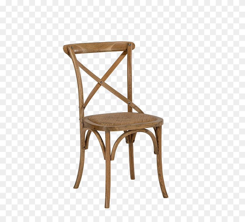 700x700 Wooden Cross Back Chair - Wooden Cross PNG