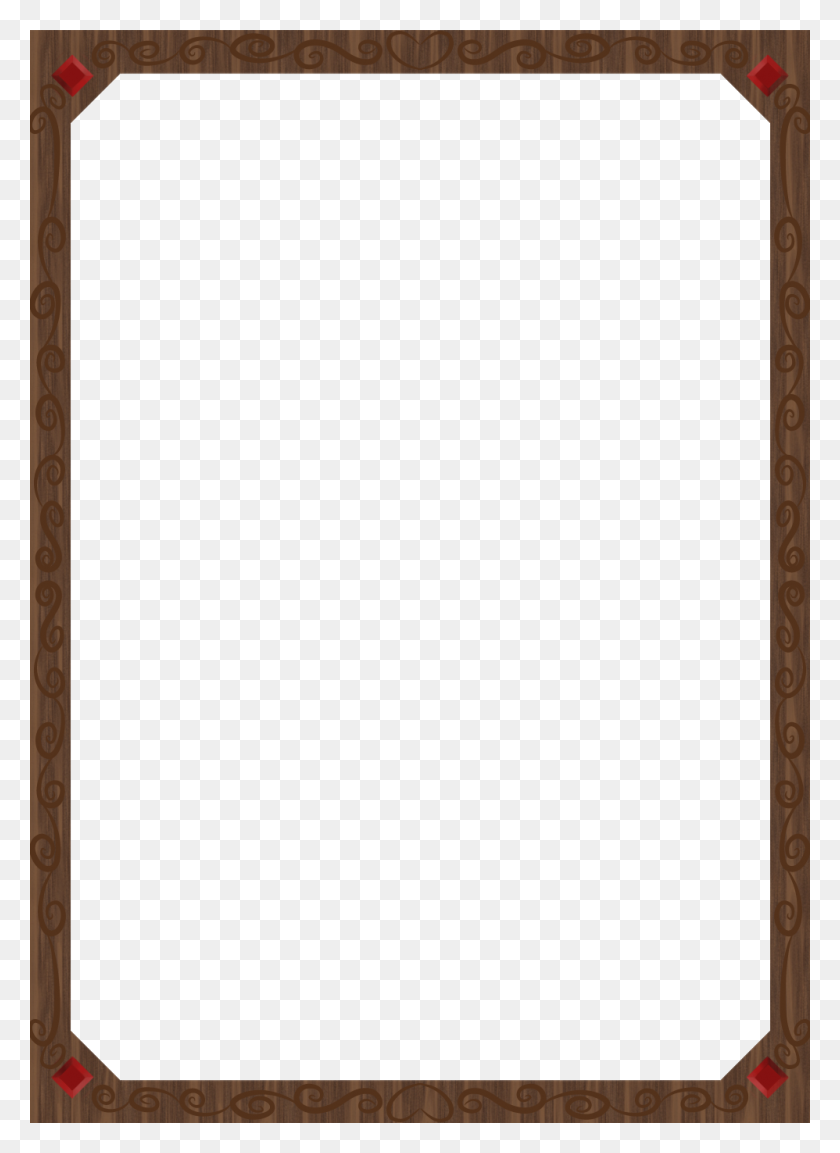 998x1399 Wooden Frame - Wooden Picture Frame PNG
