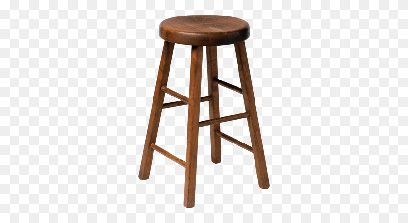 400x400 Wooden Stool Chair Transparent Png - Wood PNG
