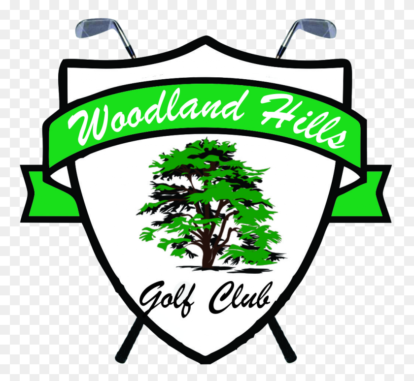 1036x949 Загородный Гольф-Клуб Woodland Hills - Гольф Зеленый Клипарт