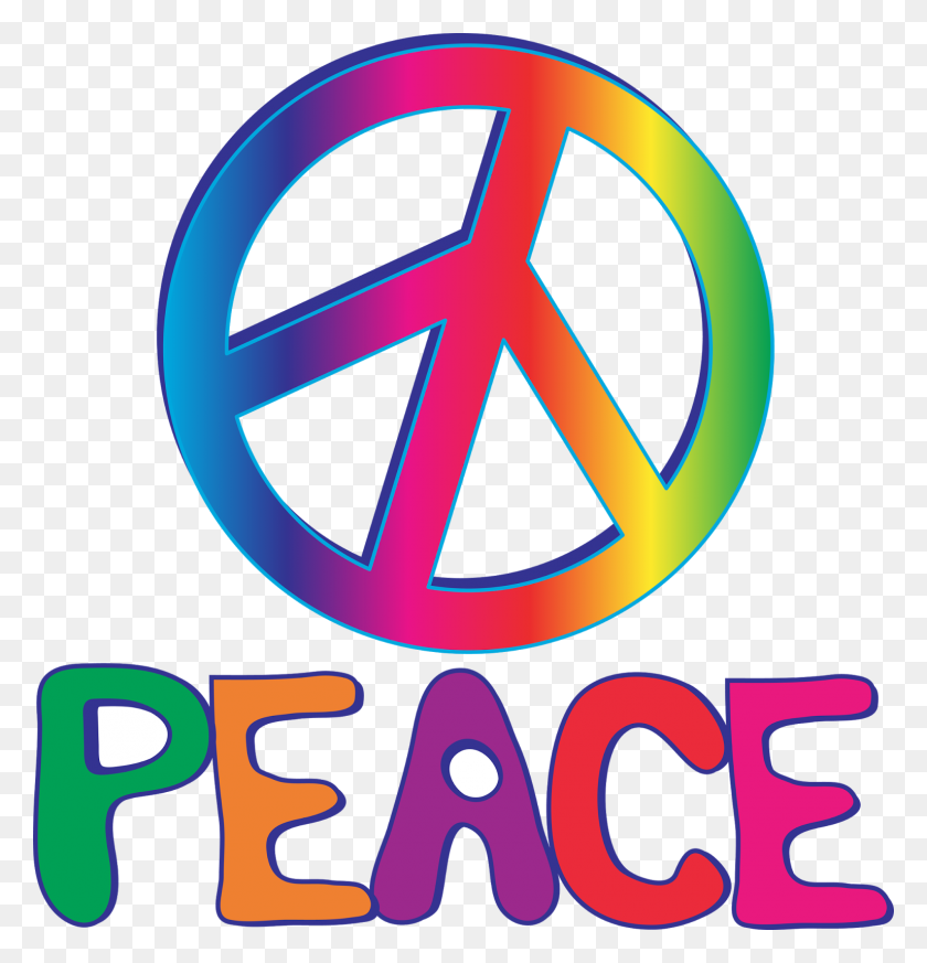 1534x1600 Woodstock Peace Symbols Clip Art - 1960s Clipart