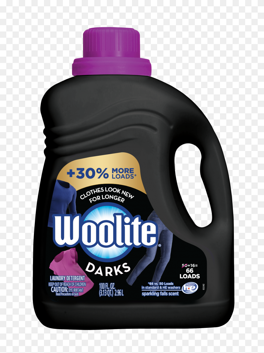 2000x2724 Detergente Líquido Para Ropa Woolite Darks, Botella, Con Color - Clipart De Detergente Para Ropa