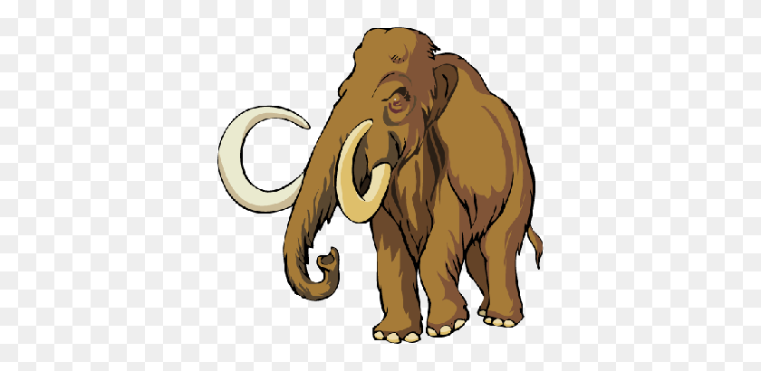 360x350 Woolly Mammoth Clipart Dinosaurs - Mammoth Clipart
