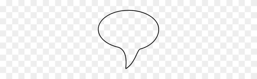 200x200 Word Balloon Png Png Image - Word Balloon PNG