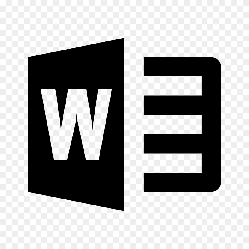 1600x1600 Word Icon - Word Icon PNG