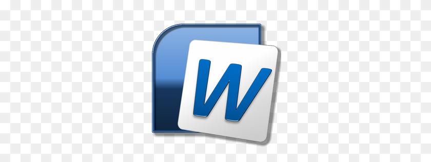 256x256 Word Icon Made With Word - Word Icon PNG