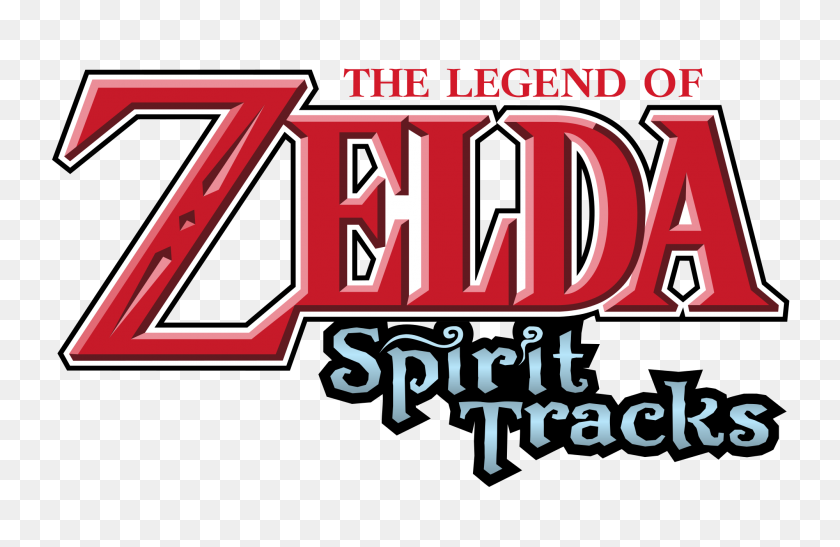 2000x1250 Wordmark Zelda Spirit Tracks - Zelda Logo PNG