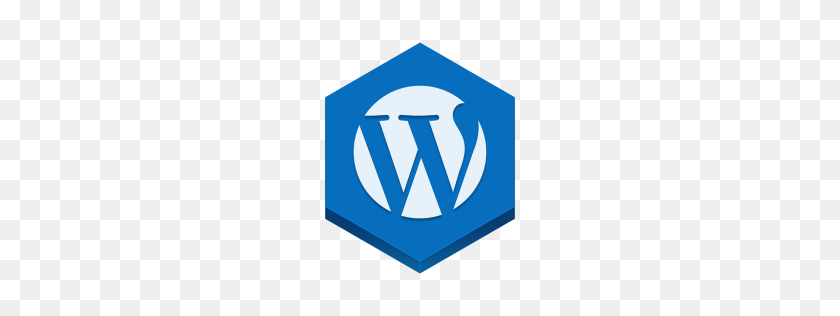 256x256 Wordpress Icon Hex Iconset - Wordpress PNG