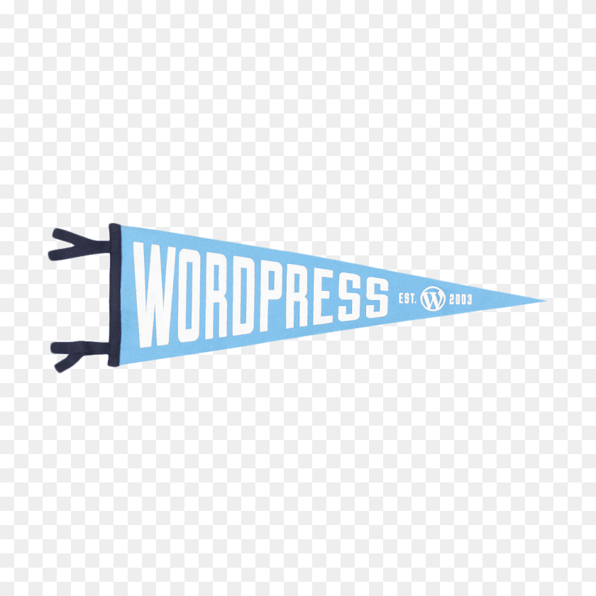 1024x1024 Wordpress Pennant Wordpress Swag Store - Pennant PNG