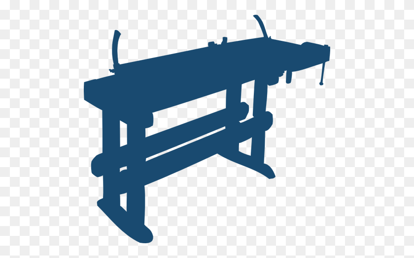 500x465 Work Bench Vector Clip Art - Bench Clipart