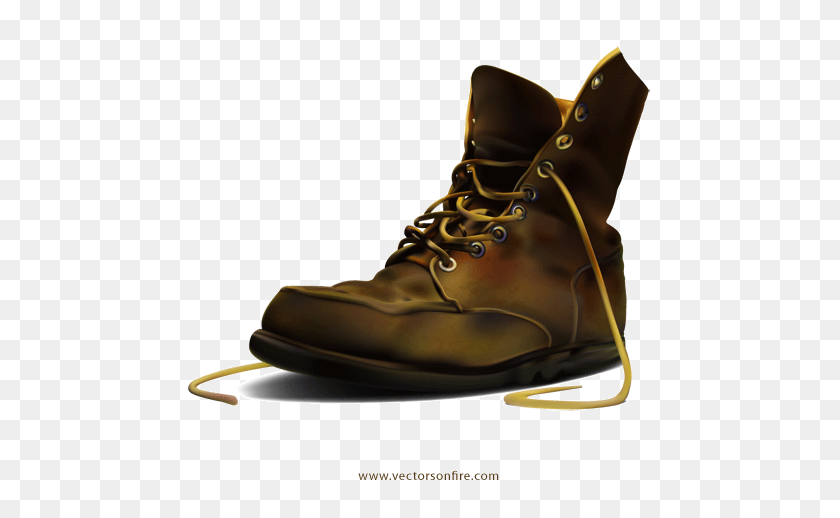 500x458 Work Boots Clip Art - Work Boots Clipart