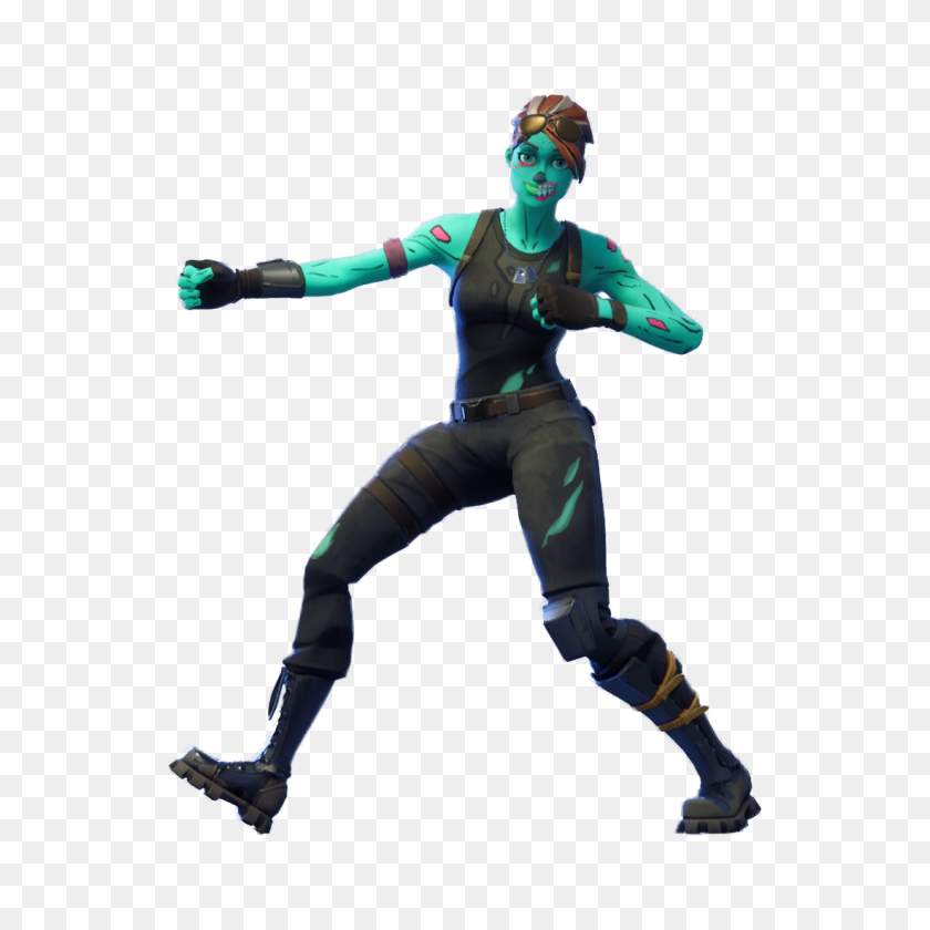 1100x1100 Work It Out - Fortnite Characters PNG