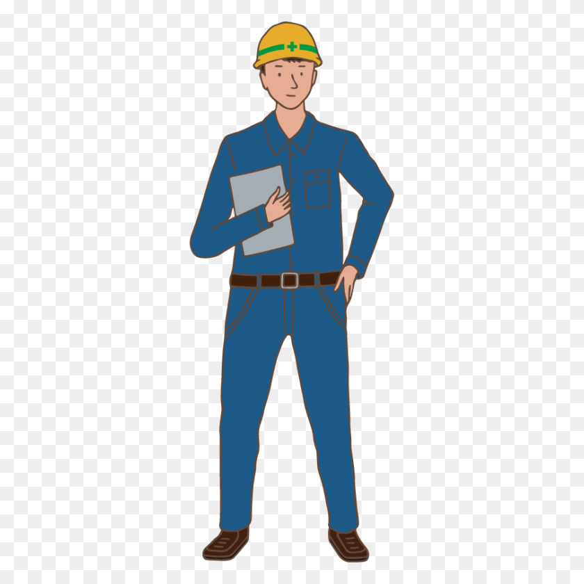 842x842 Worker Free Illust Net - Middle Aged Man Clipart