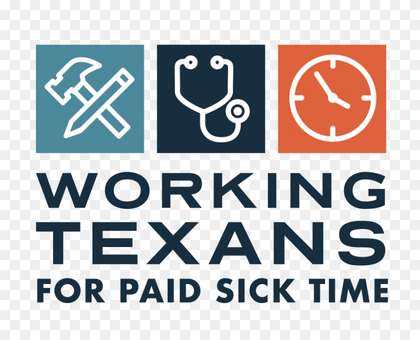800x636 Рабочие Техасцы За Оплачиваемый Отпуск По Болезни Дают Техасцам Право - Логотип Техасцев Png