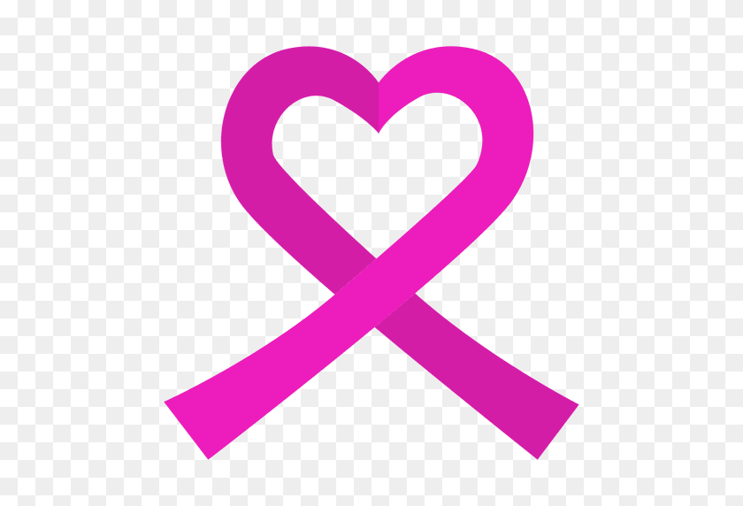 512x512 World Cancer Day Ribbon Heart - Cancer PNG