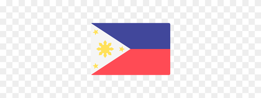 256x256 Mundo, Bandera, Filipinas, Banderas, País, Nación Icono - Bandera De Filipinas Png