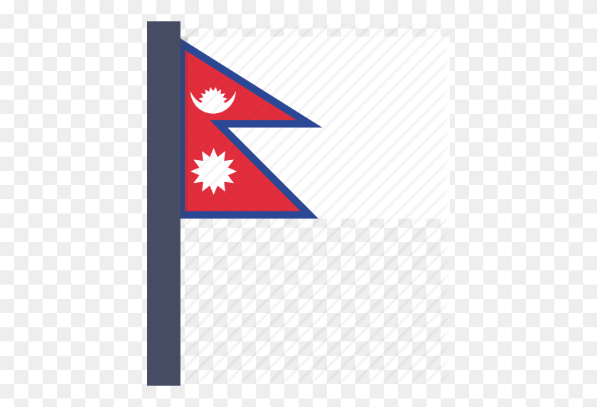 426x512 Флаги Мира - Флаг Непала Png