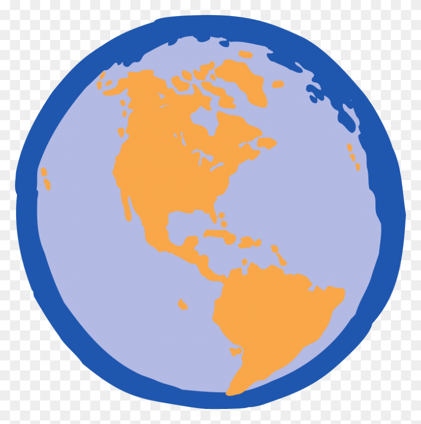792x800 World Globe Clip Art Download - World Globe Clip Art