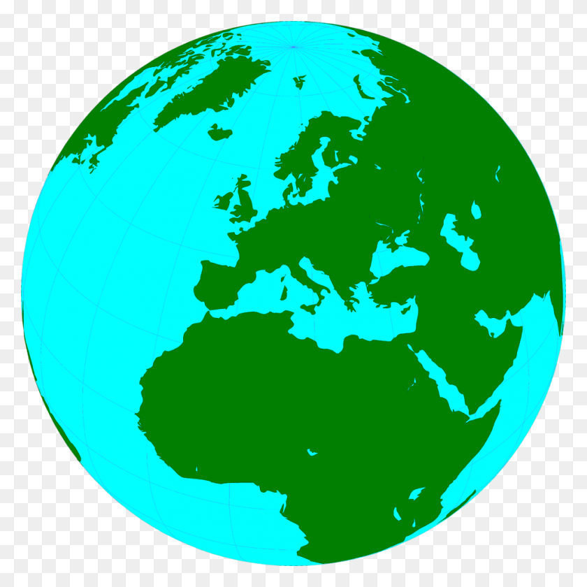 958x958 World Globe Clipart Free Collection - Globe Clipart PNG
