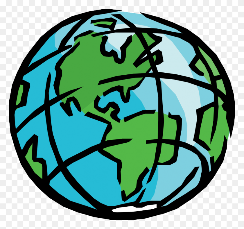 800x747 World Globe Clipart Png - World Globe PNG