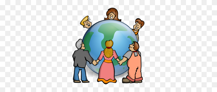279x298 World In Hands Clipart - Cooperation Clipart