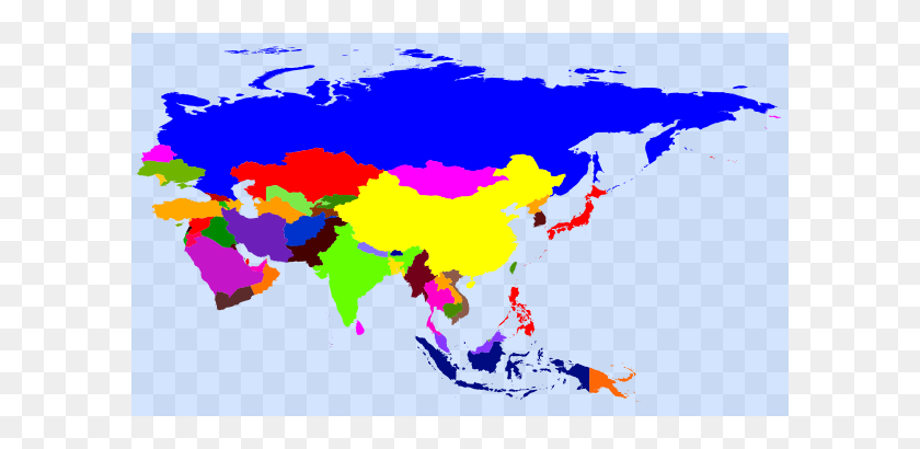 600x350 Карта Мира Цветные Картинки - Карта Клипарт Png